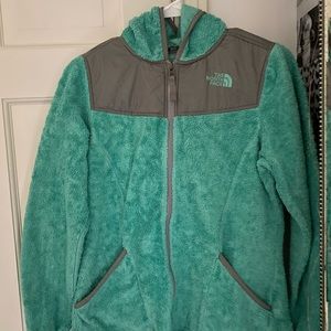 North face zip up jacket